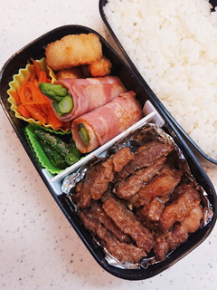 肉好き男子お弁当67-レシピのメイン写真