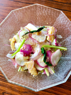 蕪と油揚げ・玉ねぎの酢の物☆作り置き-レシピのメイン写真