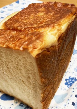 ふわふわもちもち！湯種角食パン 最終版-レシピのメイン写真