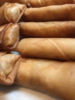 まかない~野菜たっぷり揚げ春巻き~-レシピのメイン写真
