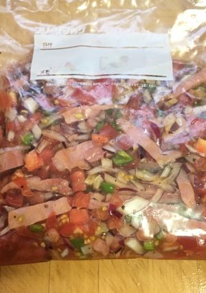 【作り置き】トマト冷製パスタの素☆2人分-レシピのメイン写真