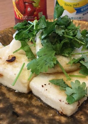 タイ風パクチー揚げ豆腐 ビールと共に！-レシピのメイン写真