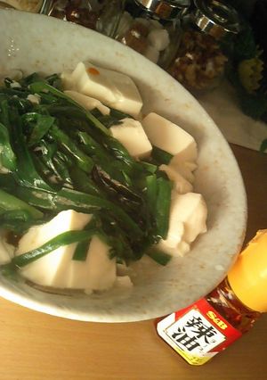 ニラと豆腐のウマウマ中華うどん☆-レシピのメイン写真