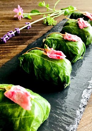 青シソひとくち 結び-レシピのメイン写真