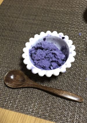 ブルーベリーアイス-レシピのメイン写真