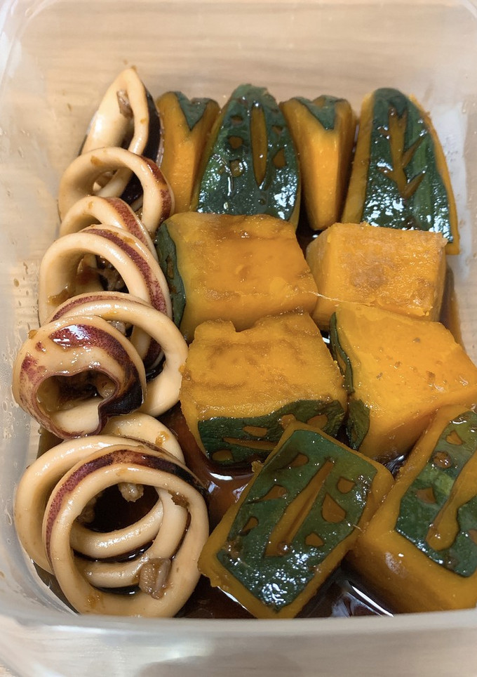 いかと南瓜の煮物-レシピのメイン写真