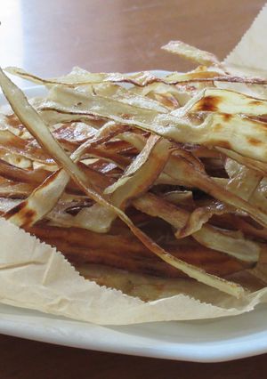 フライパンで！ ごぼうのスティック揚げ-レシピのメイン写真