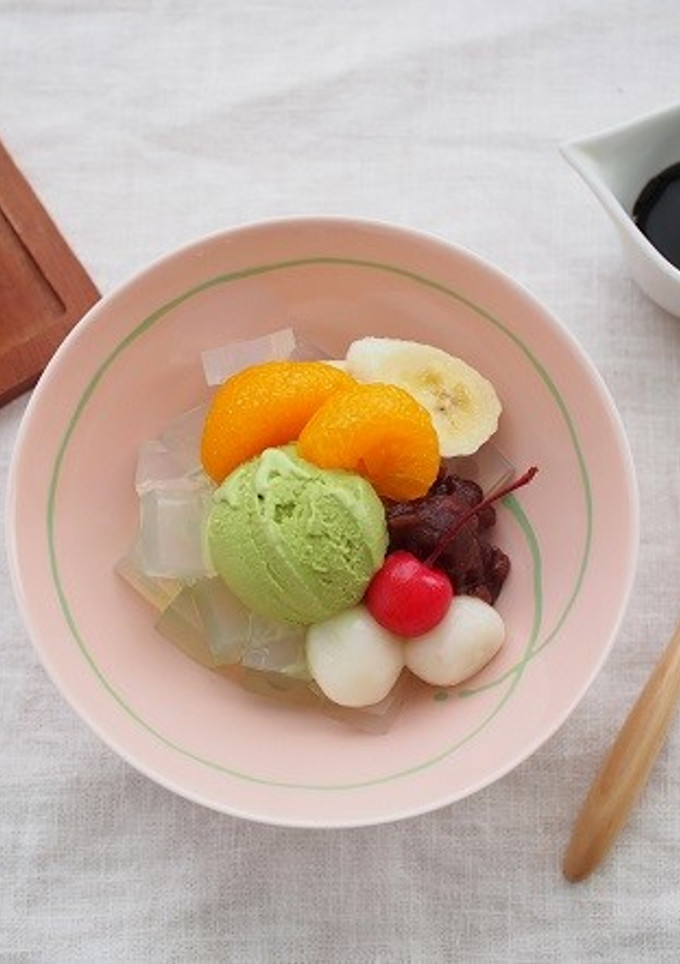 あんみつ（粉寒天使用）-レシピのメイン写真