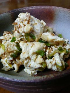 簡単炒り豆腐-レシピのメイン写真