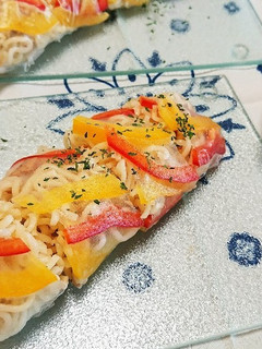 サッポロ一番塩ら~めんで生春巻✨-レシピのメイン写真