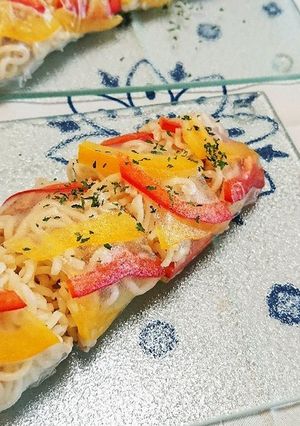 サッポロ一番塩ら～めんで生春巻✨-レシピのメイン写真