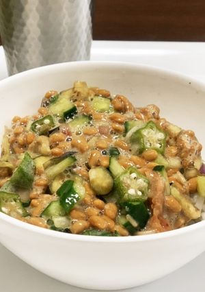 簡単ランチ!納豆丼!-レシピのメイン写真