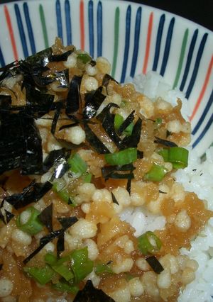 超簡単★あっさり天かすおろし丼-レシピのメイン写真