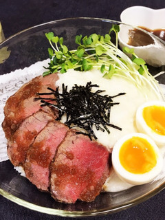 山かけ★ローストビーフ丼♡-レシピのメイン写真