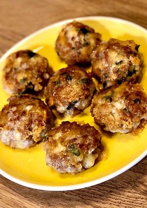 ✿豚こまde青じそチーズミニハンバーグ-レシピのメイン写真