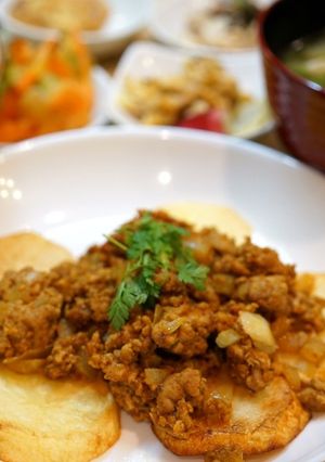 じゃがいものカレーそぼろ☆-レシピのメイン写真