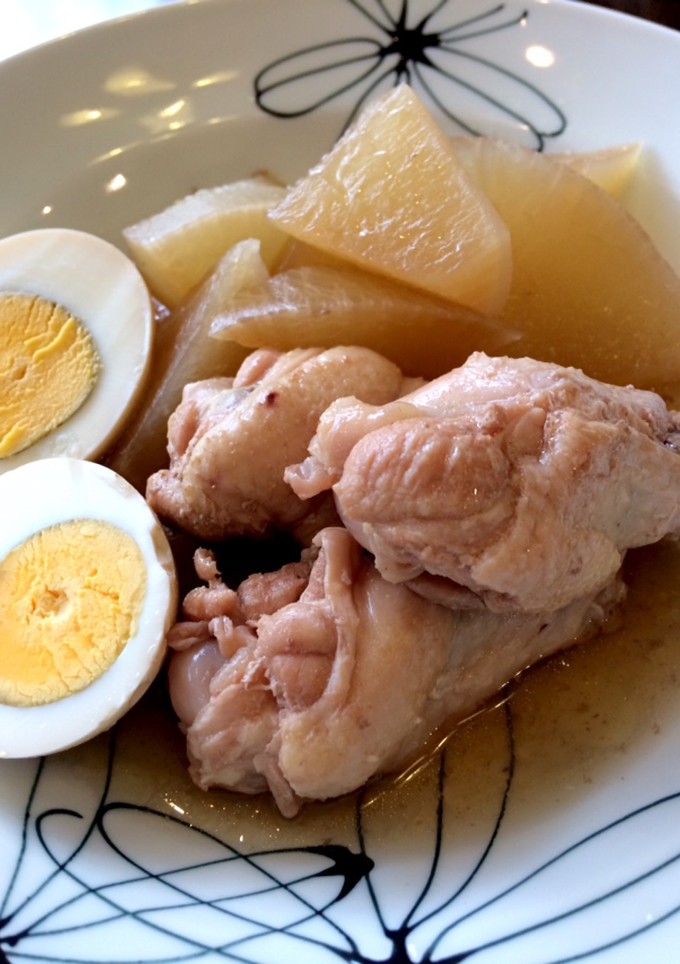 鶏手羽元と大根の煮物♪和風-レシピのメイン写真