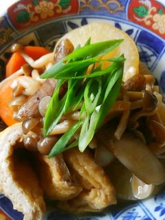 根菜とお揚げの煮物-レシピのメイン写真