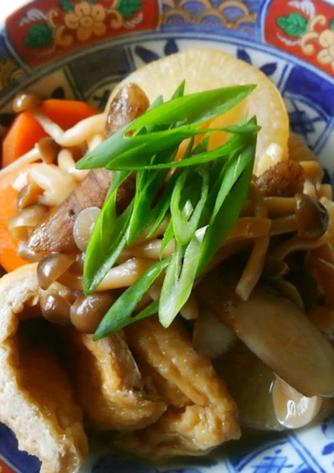 根菜とお揚げの煮物-レシピのメイン写真