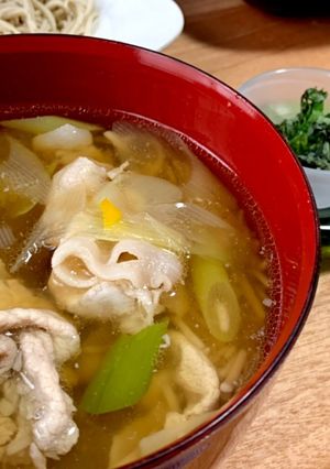 柚子入り蕎麦のつけ汁-レシピのメイン写真