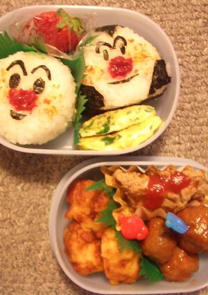 キャラ弁☆アンパンマンお弁当-レシピのメイン写真