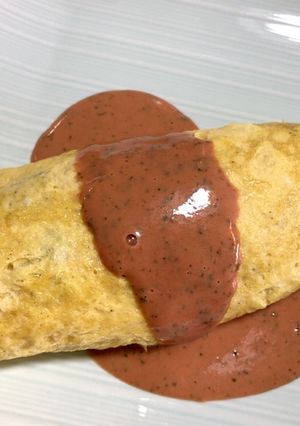 ほうれん草とチーズのオムレツ-レシピのメイン写真