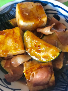 豆腐とズッキーニのさっぱり焼き-レシピのメイン写真