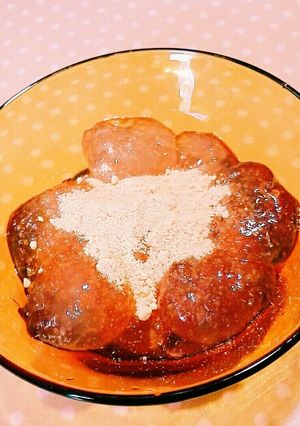 夏の節約おやつ☆片栗粉でわらび餅☆-レシピのメイン写真