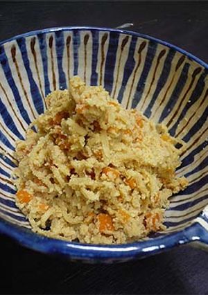 なつかし味☆きりぼしおから...-レシピのメイン写真