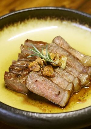 1時間熟成ステーキ-レシピのメイン写真