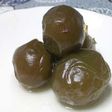 梅の梅酒シロップ煮(梅酒で煮梅)