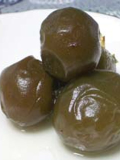 梅の梅酒シロップ煮(梅酒で煮梅)-レシピのメイン写真