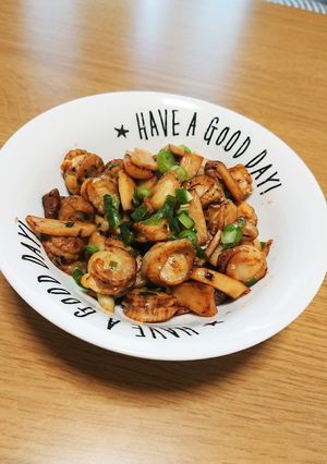 エリンギとベビーホタテのバター醤油炒め-レシピのメイン写真