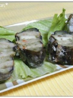茄子のつくね挟み焼き-レシピのメイン写真