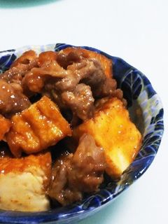 厚揚げのピリ辛味噌炒め-レシピのメイン写真