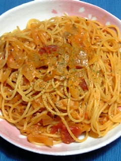 *ツナトマトのパスタ*-レシピのメイン写真