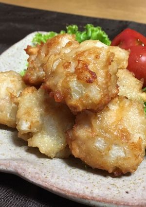 玉ねぎと鶏ひき肉の焼売風味揚げ♡-レシピのメイン写真