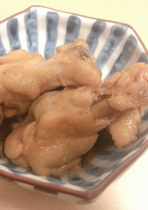 黄金比！簡単！黒酢de手羽元のさっぱり煮-レシピのメイン写真