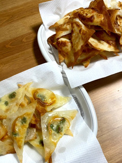 ワンタンの皮で作る絶品おつまみ-レシピのメイン写真