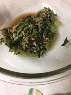 小松菜とツナの生ふりかけ-レシピのメイン写真