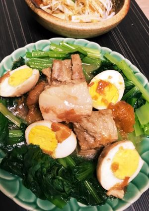 台湾風 豚バラ肉の梅干し煮-レシピのメイン写真