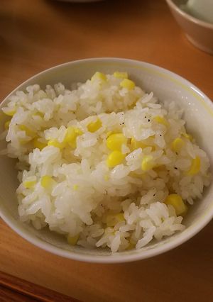 とうもろこしご飯-レシピのメイン写真