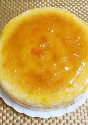 ★濃厚なヨーグルトでスフレチーズケーキ♪-レシピのメイン写真