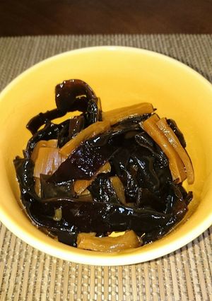 簡単！木耳とメンマの佃煮-レシピのメイン写真