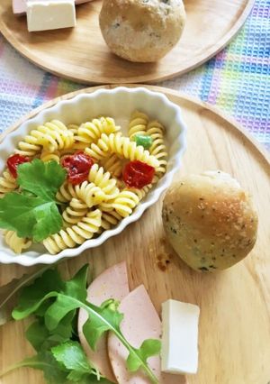 インゲンとショートパスタのサラダ-レシピのメイン写真
