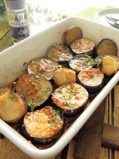 レンジで!なすのガーリックケチャップ煮-レシピのメイン写真