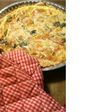 ほうれん草とじゃがいものキッシュ
