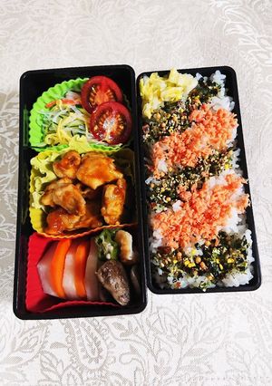 バーベキュー味の鶏肉のソテーを入れました-レシピのメイン写真