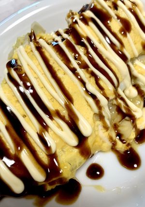キャベツとチーズの激ウマ！肉なし豚平焼き-レシピのメイン写真