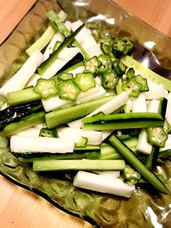 山芋さっぱり中華風サラダ-レシピのメイン写真